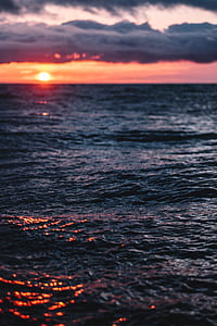golden hour near sea thumbnail