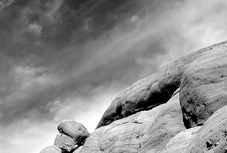 gray scale of concrete hill thumbnail