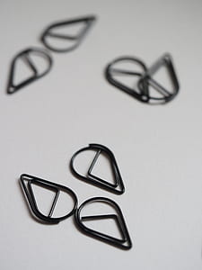 Black Metal Paper Pins thumbnail