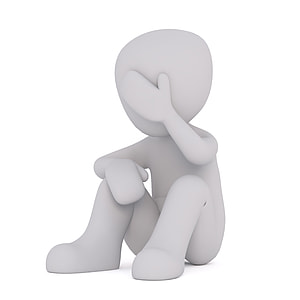 white face palm while sitting illustration thumbnail