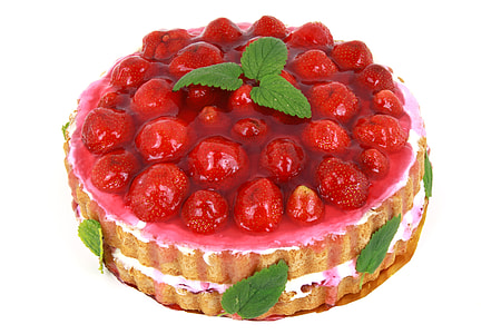 strawberry cake thumbnail