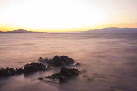 landscape covered with smoke thumbnail