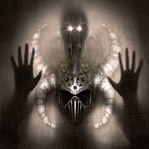 cd cover, fantasy, helm, hands, magic, music thumbnail