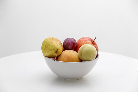 assorted fruits on bowl thumbnail