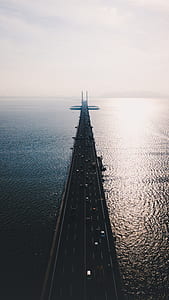 bridge across body of water thumbnail