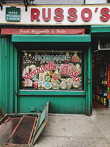 Homemade mozzarella pasta boutique displaying assorted product lot thumbnail