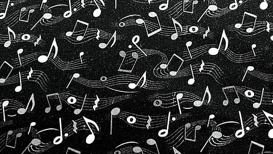 black and white notes painting thumbnail