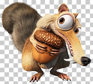 Scratte Sid , Ice Age Squirrel Scrat Transparent , Scrat in Ice Age PNG clipart