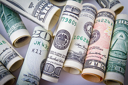 assorted US dollar banknotes thumbnail