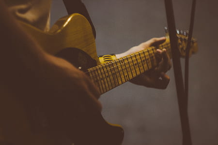 person playing electric guitar thumbnail