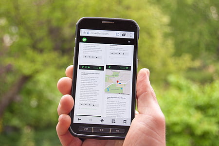person showing map on smartphone thumbnail