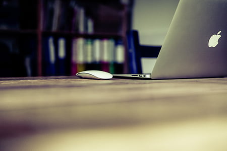 Magic mouse on top of table thumbnail