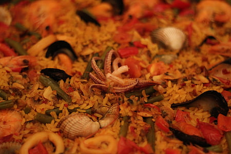 fried rice with seafood toppings thumbnail