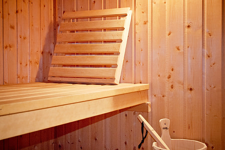 beige wooden sauna room thumbnail