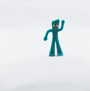 green character raising its hand illustration thumbnail
