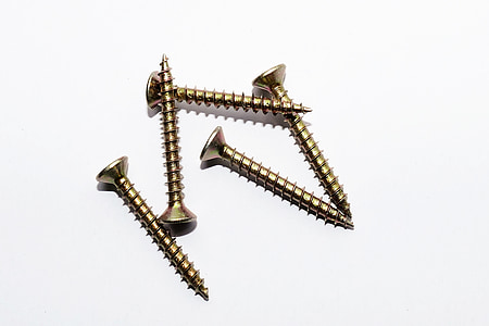 several brass screws thumbnail