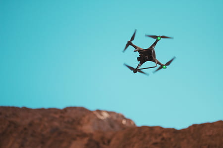 black and green drone on air thumbnail