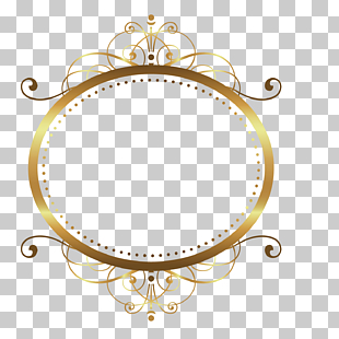 Christmas gift Snowman Name tag, pattern gold rim gold frame, logo guessing game PNG clipart