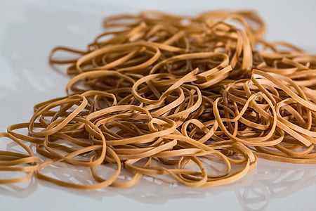 brown rubber band lot thumbnail
