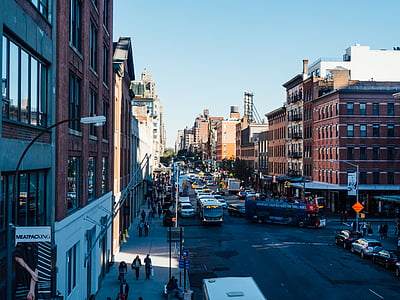 aerial view of busy street thumbnail