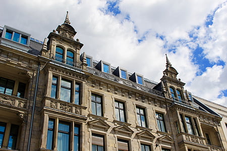 high, rise, building, cloudy, skies, architecture thumbnail