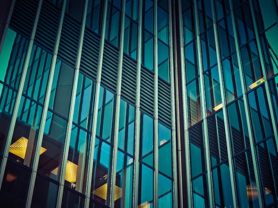 blue glass building thumbnail
