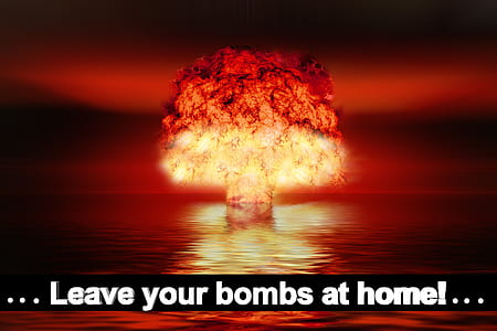 leave you bombs at home! illustration thumbnail
