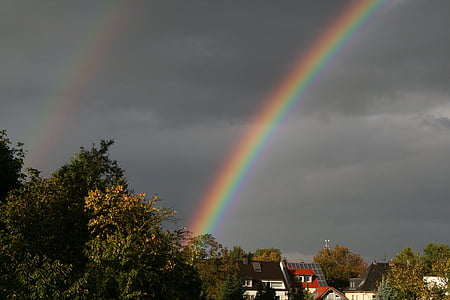 rainbow during daytime thumbnail
