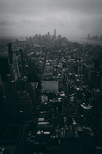 aerial photography of New York cityscape thumbnail