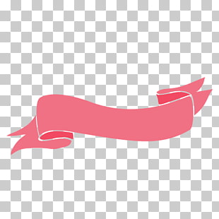 Web banner Ribbon, Red Ribbon Banner, pink ribbon PNG clipart