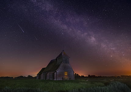 cathedral under starry knight sky thumbnail
