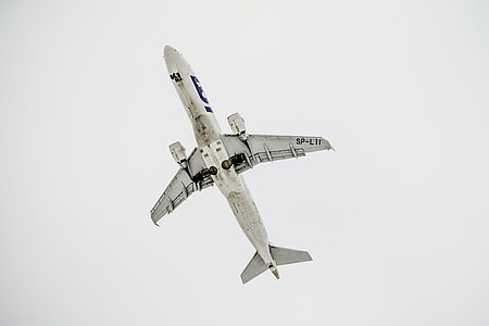 white passenger plane thumbnail