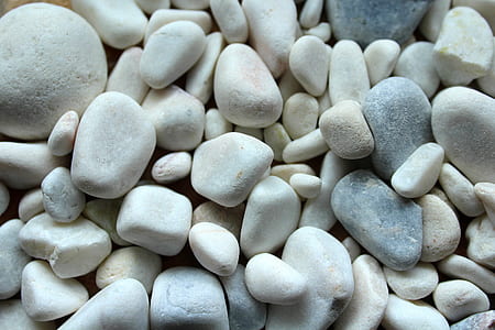 flat lay photography of white stone lot thumbnail