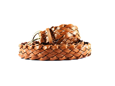 brown leather belt thumbnail