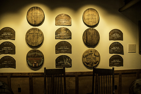 Plaques and awards at Buffalo Trace Distillery, Kentucky thumbnail