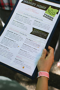 Choosing from Verde Cocina menu thumbnail