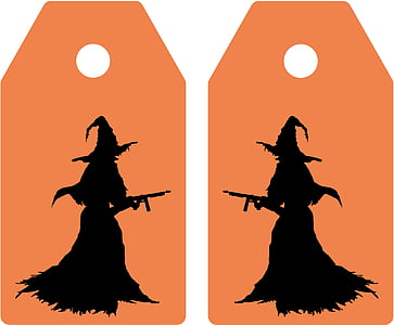 witch clipart collage thumbnail