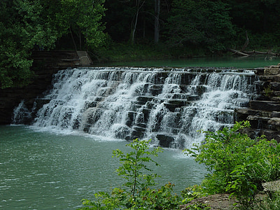 nature photography of river near trees thumbnail