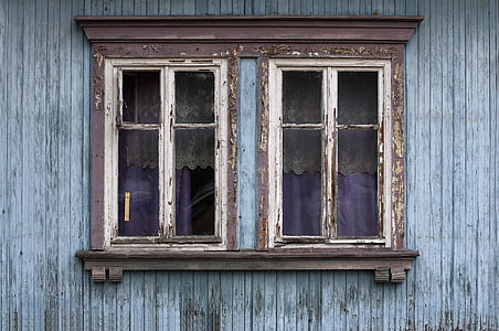 close up photography of brown and white wooden window thumbnail