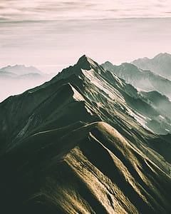 high angle view of mountain thumbnail