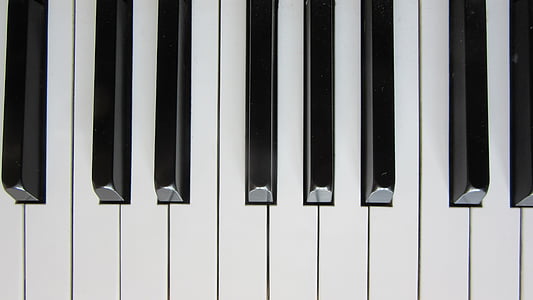 black and white piano keys thumbnail