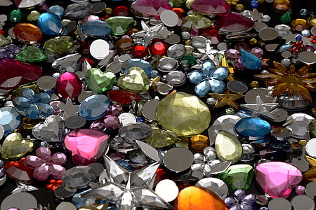 pile of assorted-color gemstones thumbnail