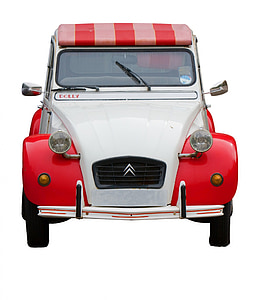 red and white Citroen car thumbnail