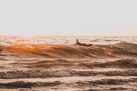 man surfing on body of water thumbnail