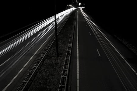 time lapse photography of road thumbnail