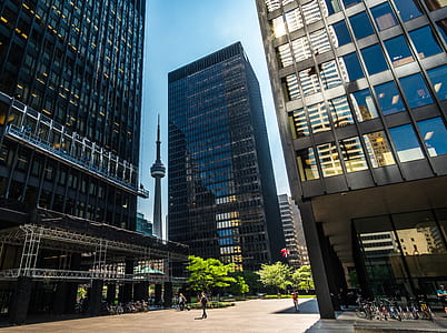 black high-rise buildings thumbnail