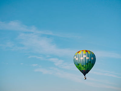 multicolored hot air balloon on sky during daytime thumbnail