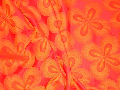 painting of pink, orange, and beige flowers thumbnail