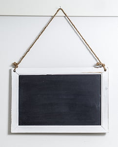 rectangular white framed blackboard thumbnail