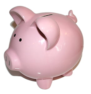pink ceramic piggy bank thumbnail